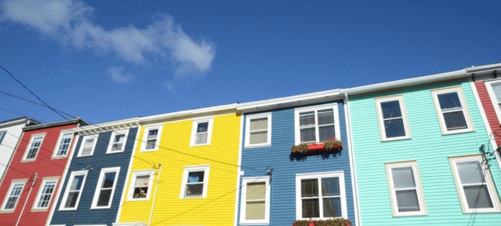 an excellent example of the colours of St. John's from Samantha Brown's Places to Love