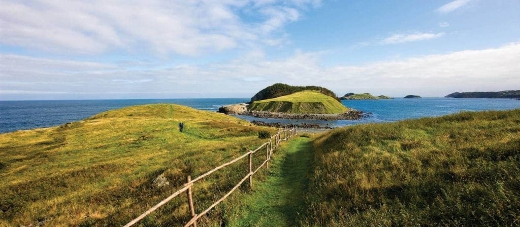 You'll Find many example of Traditional Newfoundland Fence Designs on the East Coast Trail