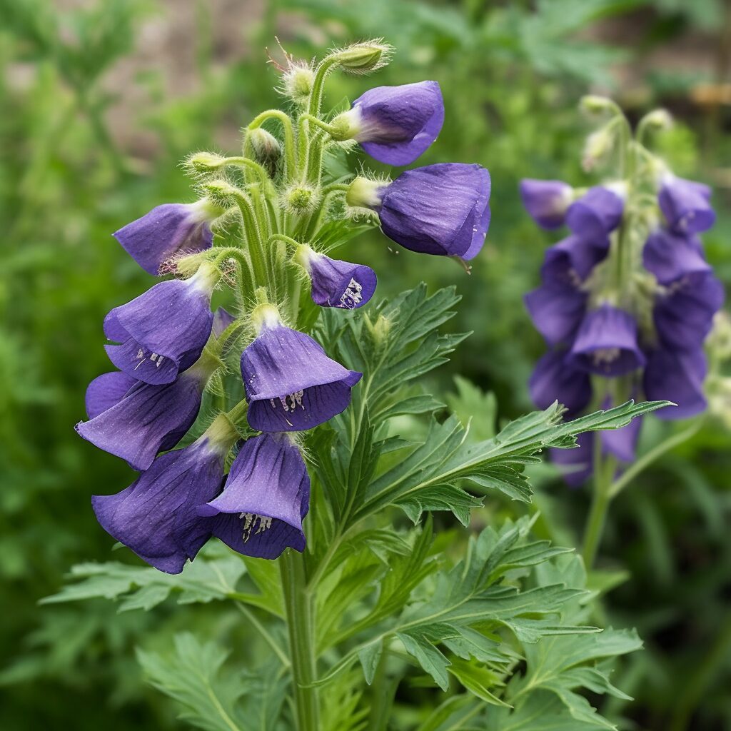 One of the most common poisonous plants encountered while hiking in Newfoundland is monkshood.